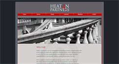 Desktop Screenshot of heatonpartners.com